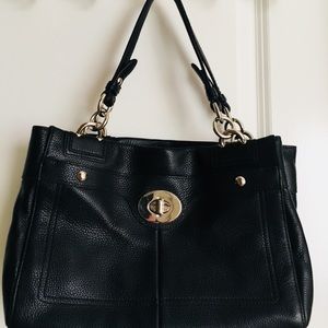 Coach Turnlock Shoulder Bag